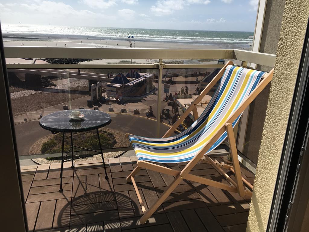 Le Wim'Heureux Plage Wimereux Habitación foto